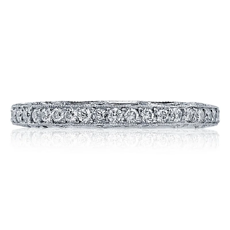 Men's Diamond Rings with a Simple and Masculine DesignPavé Diamond Wedding Band