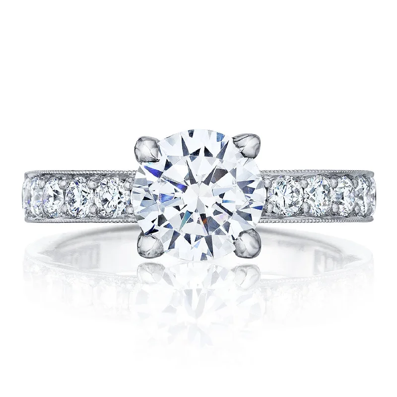 Men's Diamond Rings with a Simple and Masculine DesignRound Solitaire Engagement Ring