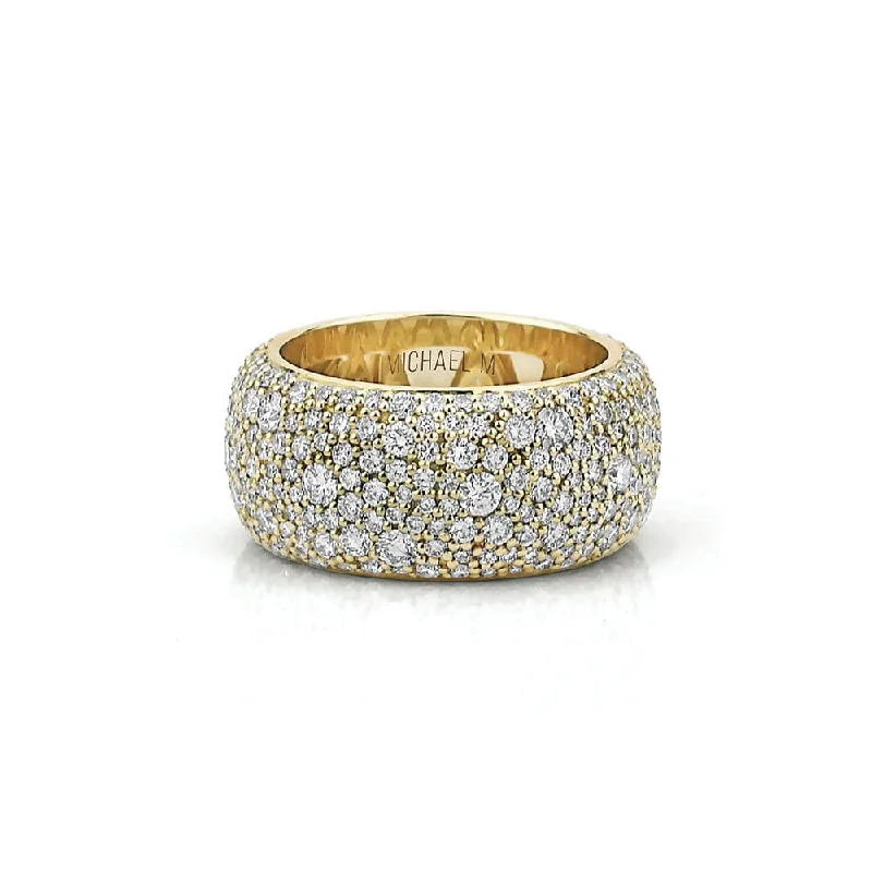 Europa Dome Eternity Ring