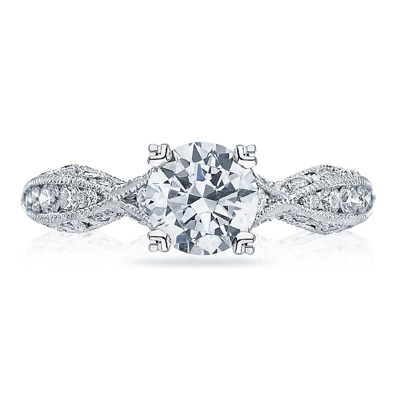 Custom - Designed Diamond Rings with Personalized EngravingsRound Solitaire Engagement Ring