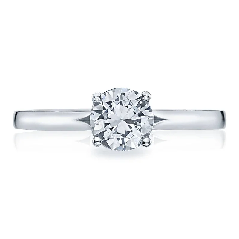 Custom - Designed Diamond Rings with Personalized EngravingsRound Solitaire Engagement Ring