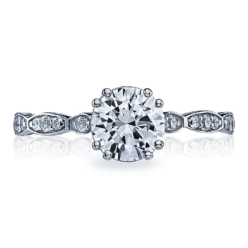 Custom - Designed Diamond Rings with Personalized EngravingsRound Solitaire Engagement Ring