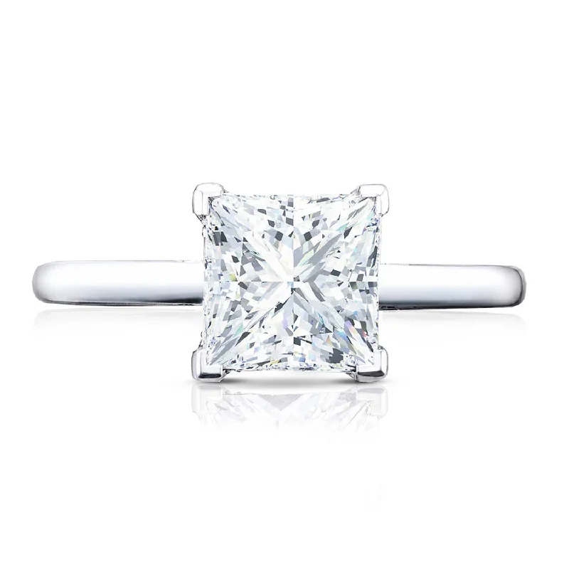 Diamond Rings with a Split - Shank Design for Added ComfortPrincess Solitaire Engagement Ring