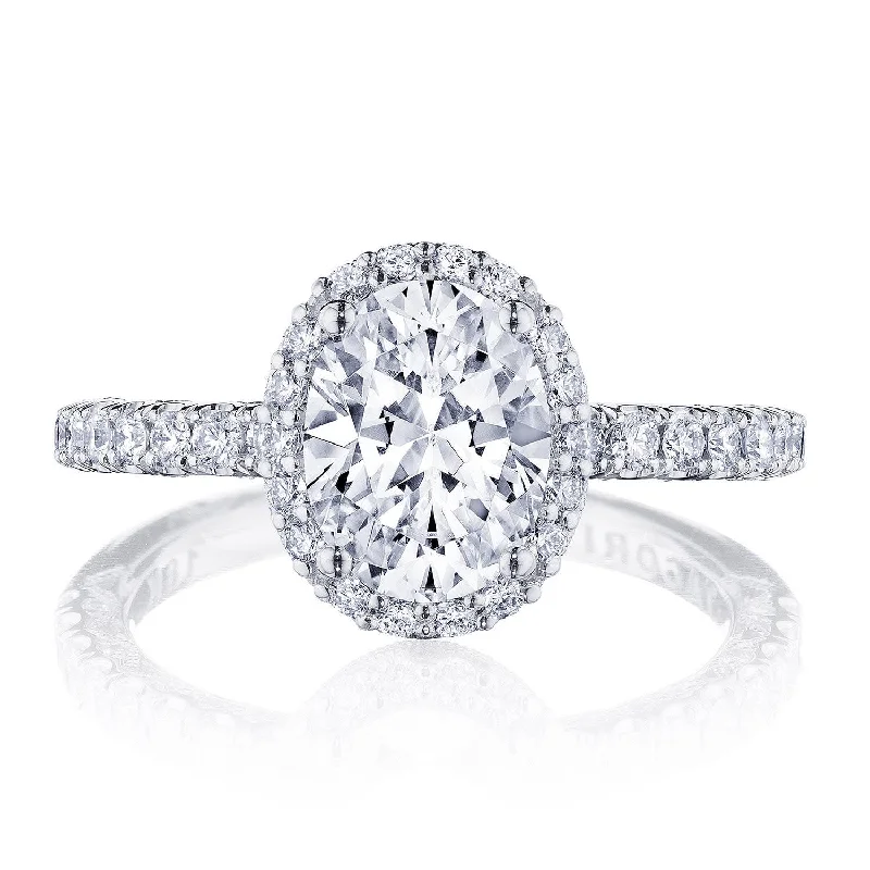 Estate Diamond Rings with a Rich Historical AestheticOval Bloom Engagement Ring