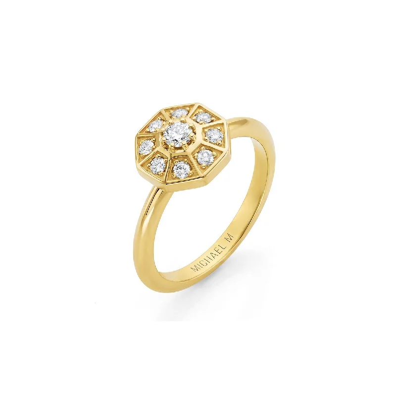 Octave Diamond Ring