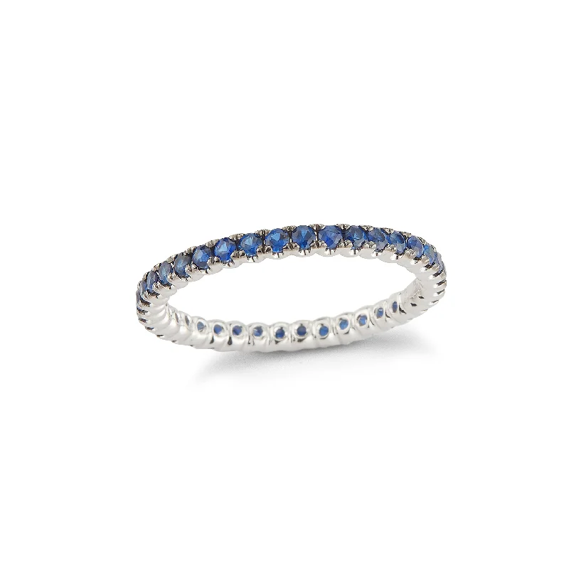 Alexandrite Gemstone Rings with a Chameleon - like Color ChangeBlue Sapphire Eternity Ring