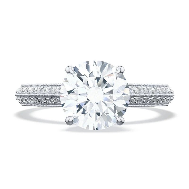 Estate Diamond Rings with a Rich Historical AestheticRound Solitaire Engagement Ring