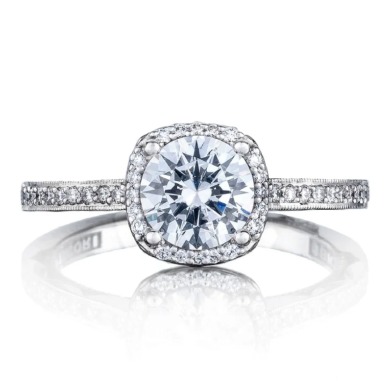 Estate Diamond Rings with a Rich Historical AestheticRound Bloom Engagement Ring