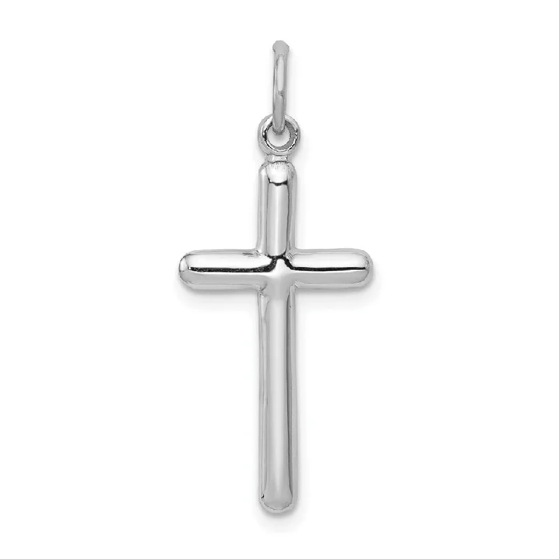 Resin Pendants with Encapsulated Butterfly WingsResin Pendants with Encapsulated Butterfly Wings14k White Gold Textured Latin Cross Pendant