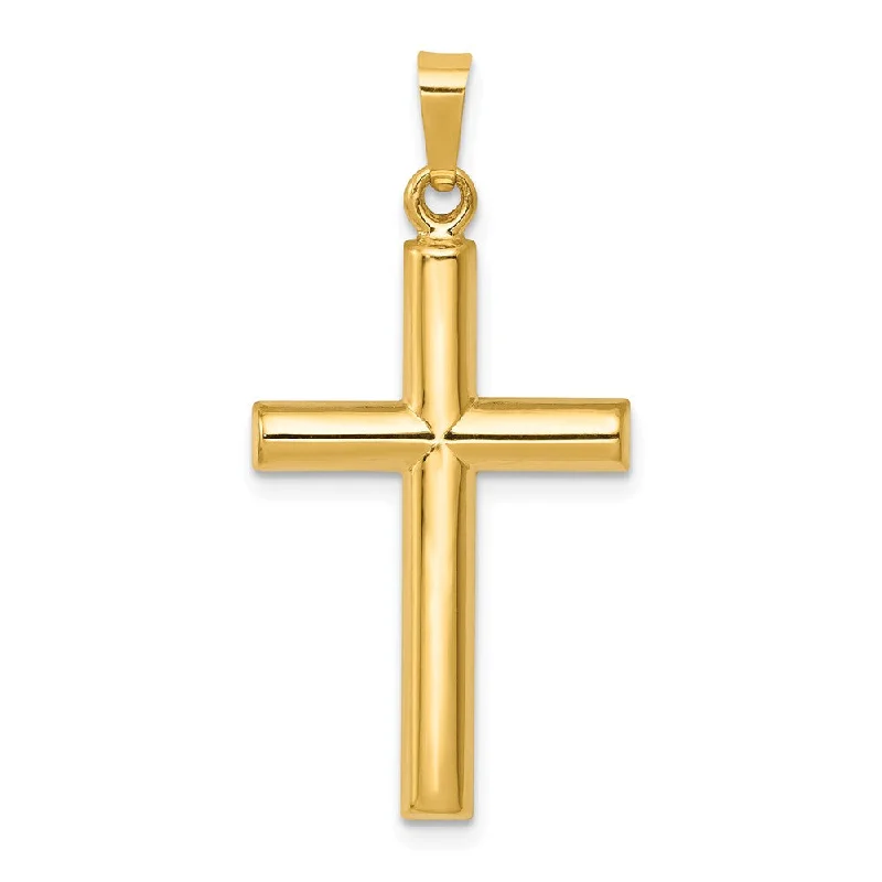 Sterling Silver Pendants with Hand - Engraved Family CrestsSterling Silver Pendants with Hand - Engraved Family Crests14k Yellow Gold 2D Hollow Latin Cross Pendant