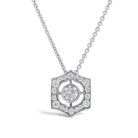 Star - Shaped Pendant Necklaces in Sterling Silver with Enamel AccentsStar - Shaped Pendant Necklaces in Sterling Silver with Enamel Accents'Gatsby' Art Deco Style Diamond Pendant   WPP44