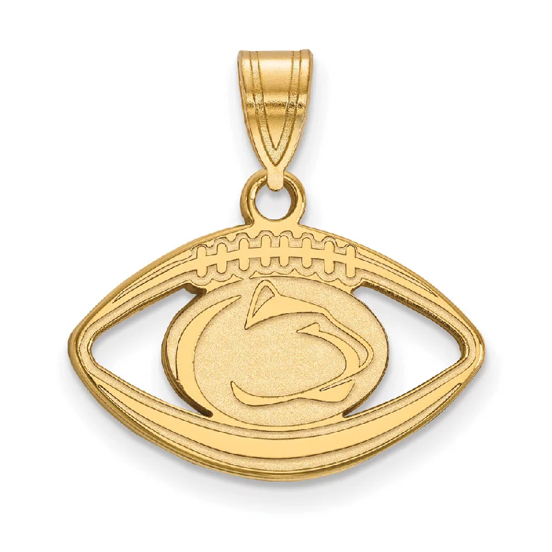 Obsidian Pendants with Shiny Mirror - Like SurfacesObsidian Pendants with Shiny Mirror - Like Surfaces14k Gold Plated Silver Penn State Football Pendant