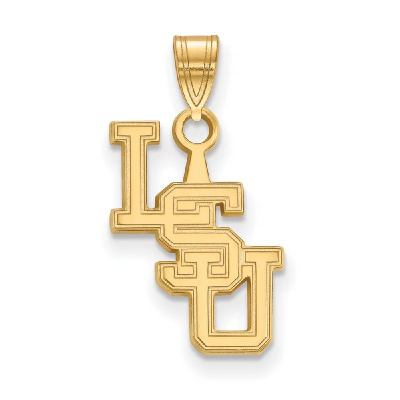 Coral - Trimmed Pendants with Seashell and Pearl AccentsCoral - Trimmed Pendants with Seashell and Pearl Accents14k Yellow Gold Louisiana State Small Pendant